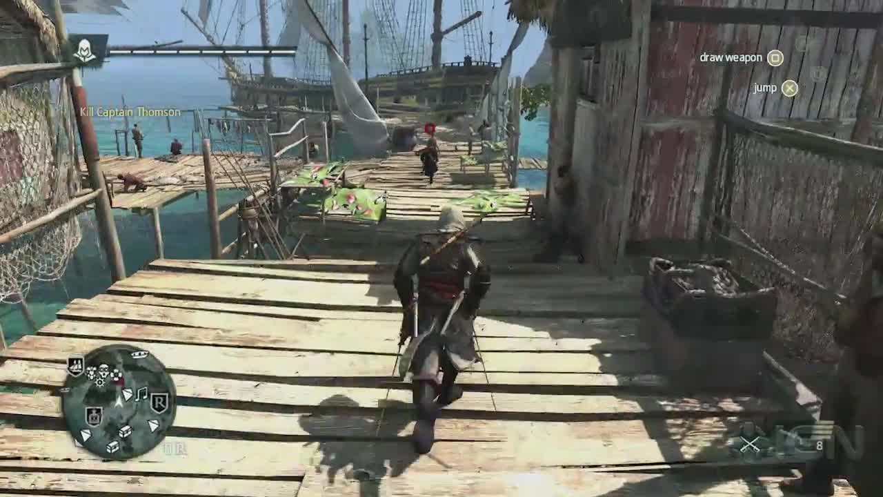 Assassins creed ejemplo con sombras